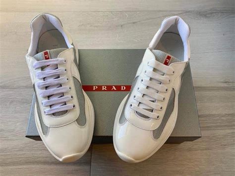 scarpe prada luna rossa uomo argento|Scopri la nuova collezione di scarpe Prada uomo su FARFETCH.